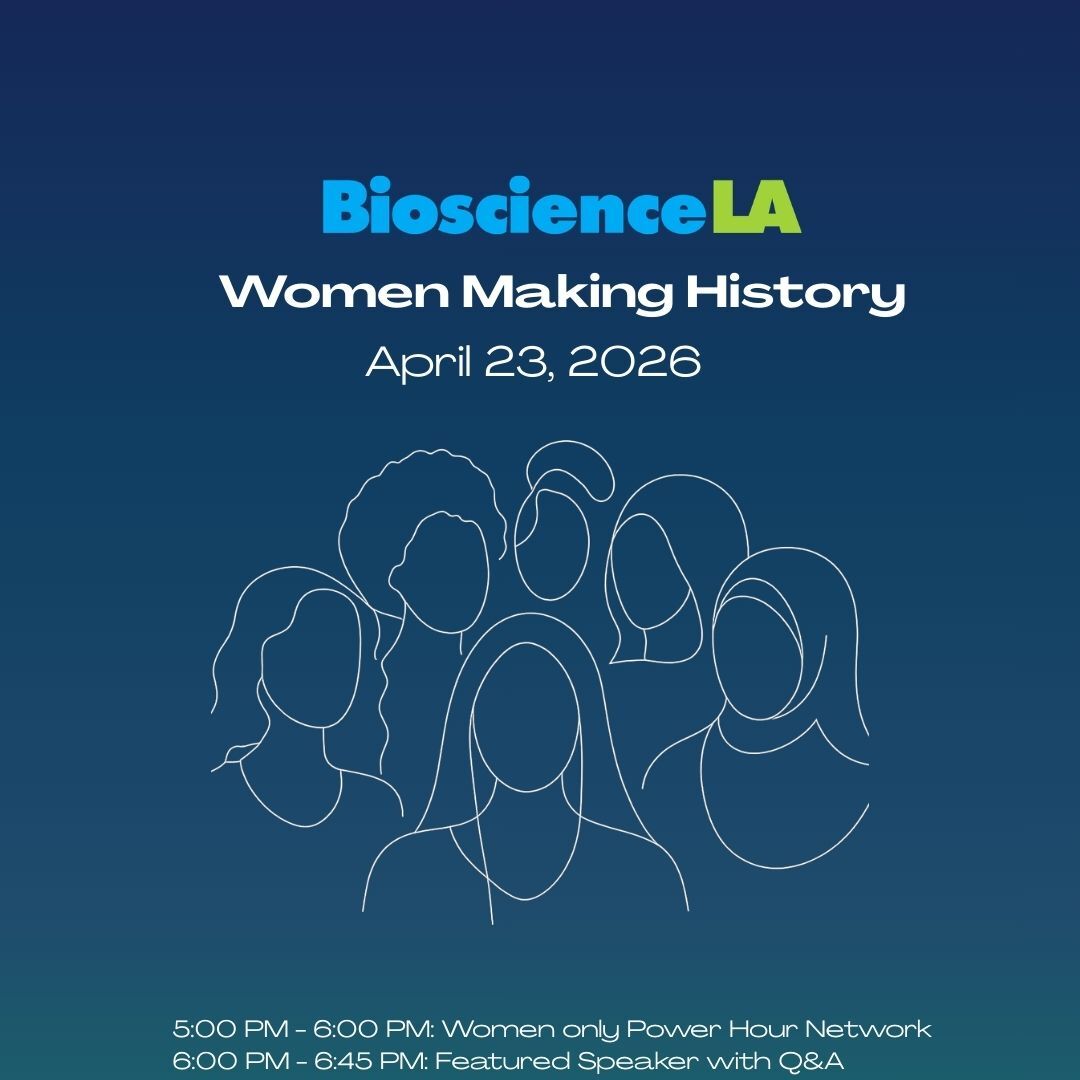 BioscienceLA Women Making History Fireside Chat & Open House - logo